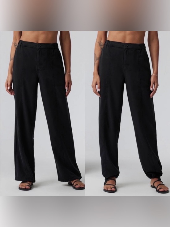 Vuori Pants - Vuori Coastline Pant in Black - Lyocell - Size XL